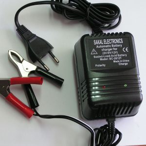מטען 12V אלקטרוני למצבר/סוללה עופרת
